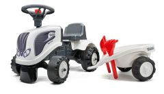 Falk Valtra potkuttelutraktori ja peräkärry