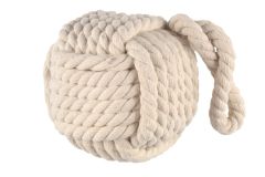 Ovistoppari Solmu 14 cm luonnonvalkoinen