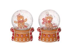 Lumisadepallo 45 mm Pipariukko lajitelma