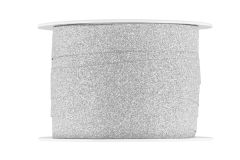 Lahjanauha glitter hopea 10 mm x 10 m