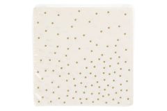 Lautasliina kultaiset pallot 33x33 cm 20 kpl