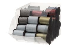 Lahjanaru 5 mm x 10 m pilkut värimix 