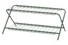 Kenkäteline Flip tummanvihreä 70x40x31 cm