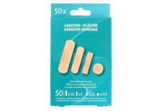 Laastari 50 kpl säästöpakkaus lajitelma 