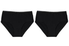 Maxi alushousut 2-pack Musta M-2XL