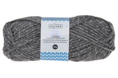 Neulelanka heijastava tummanharmaa 100 g