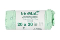 Biomat bio roskapussi sangallinen 20 kpl 20 L