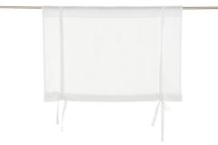 Laskosverho Lise 140x140 cm valkoinen