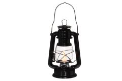 Myrskylyhty LED lepattava liekki musta 24,5 cm