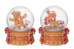 Lumisadepallo 65mm Pipariukko lajitelma