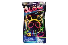 Glow party value pack pimeässä hohtava 60 kpl