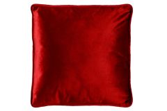 Koristetyyny Velvet 45x45 cm viininpunainen