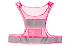 Atom Outdoors Heijastinliivi urheiluun pinkki 