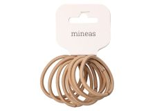 Hiuslenkki Basic 8 kpl beige