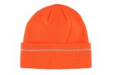 Pipo heijastavalla raidalla oranssi 