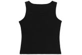 Toppi Ribbineulos Loungewear naisten Musta S-XXL