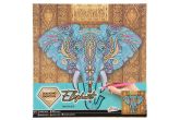 Diamond Painting Canvakselle Elefantti