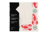 Lautasliina rapu 20 kpl 33 cm