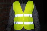 Heijastinliivi vetoketjulla keltainen 2XL