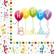 Lautasliina Happy Birthday 33x33 cm 20 kpl