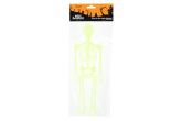 Halloween luuranko pimeässä hohtava 2 kpl 31 cm