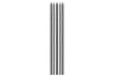 Kukkatikku musta 6x500 mm 10 kpl