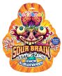 Lolliboni Sour Brain Poksuva karkki sitruuna/mustikka FI-SV-ET 18 g (1,5 g x 12)
