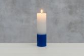 Itsenäisyyspäivä LED-kynttilä 3D liekki 7,5x25 cm