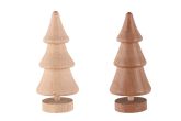 Koriste Kuusi puinen 13,5 cm