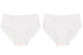 Maxi alushousut 2-pack Valkoinen M-2XL