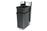 Jätevaunu setti sisältää 2 x 10 L + 1 x 5 L sanko