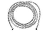 Suihkuletku 2,5 m PVC kromi/ musta