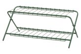 Kenkäteline Flip tummanvihreä 70x40x31 cm