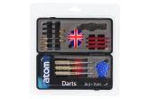 Darts tikat 18 g teräs 3 kpl vaihtokärjillä