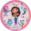 Kertakäyttölautanen Gabby's Dollhouse 23 cm 8 kpl