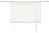 Laskosverho Lise 140x140 cm valkoinen