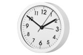 Herätyskello Time valkoinen 11,5 cm