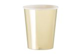 Kertakäyttömuki kulta 250 ml 8 kpl