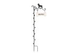 Puutarhakoriste kyltti Koiria pihalla 104 cm