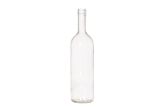 Lasipullo kirkas laatikossa 750 ml