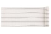 Kaitaliina Melina 30x135 cm valkoinen